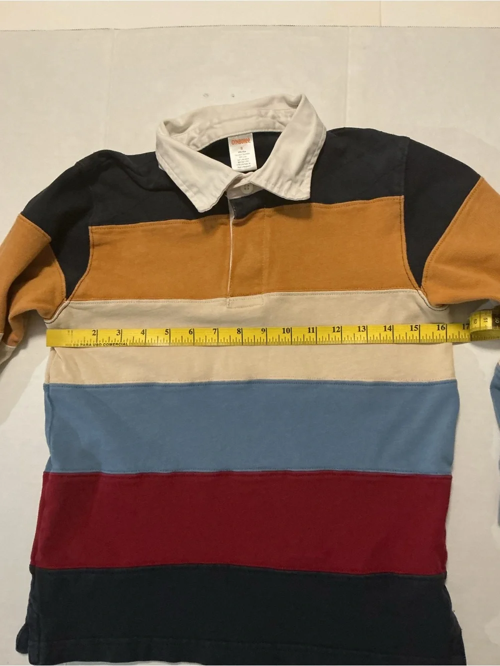 Gymboree colorblock rugby